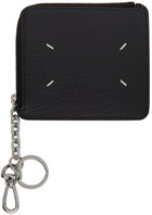 Maison Margiela Black Coin Purse Keychain Card Holder