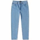 A.P.C. Men's Martin Loose Fit Jean in Vintage Blue