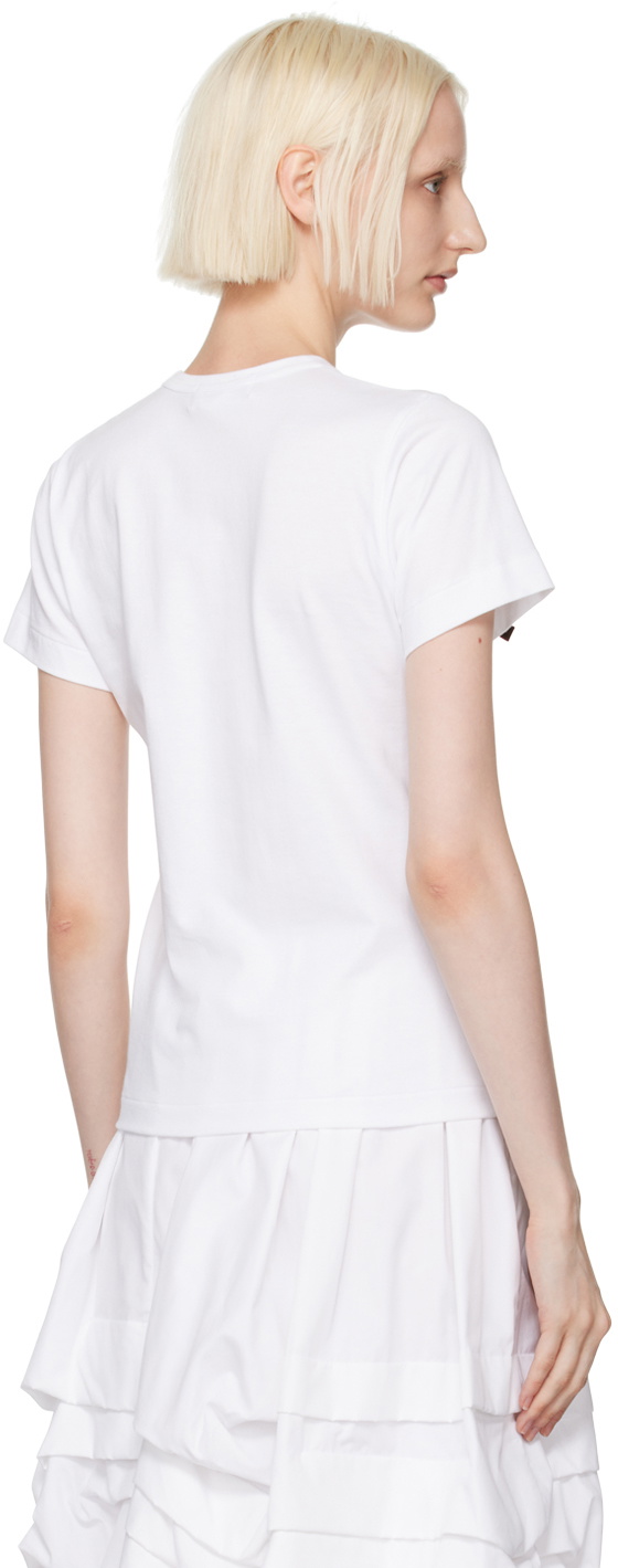 Comme des Garçons Girl White Ribbon T-Shirt