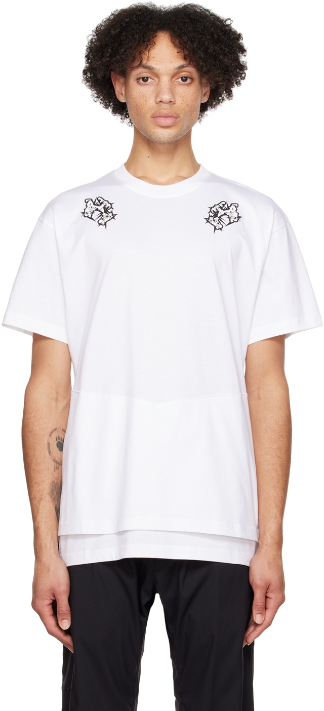 Photo: ACRONYM® White Layered T-Shirt