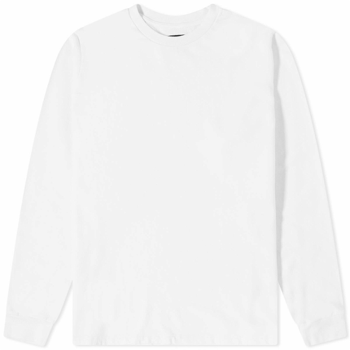 Photo: Monitaly Men's French Terry Long T-Shirt in White