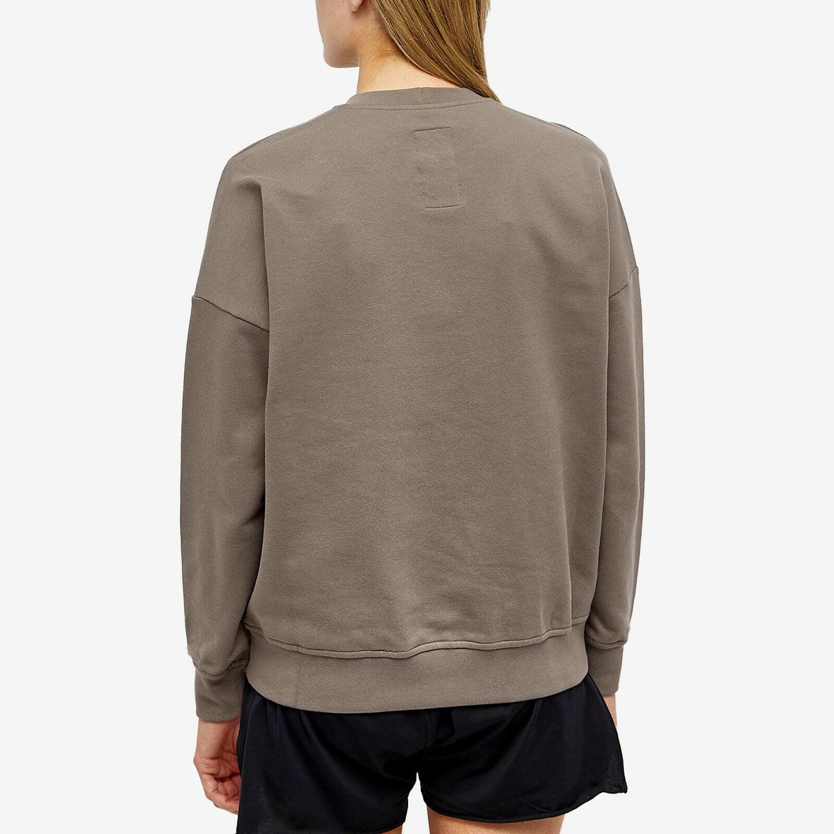 Rick Owens Women's x Champion Pullover Sweat in Dust Rick Owens