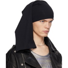 SECONDA Black Jersey Beanie