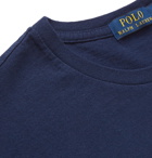 Polo Ralph Lauren - Printed Cotton-Jersey T-Shirt - Blue