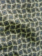 De Petrillo - Printed Silk-Twill Pocket Square