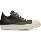 Rick Owens Gray Tower Low Sneaks Sneakers