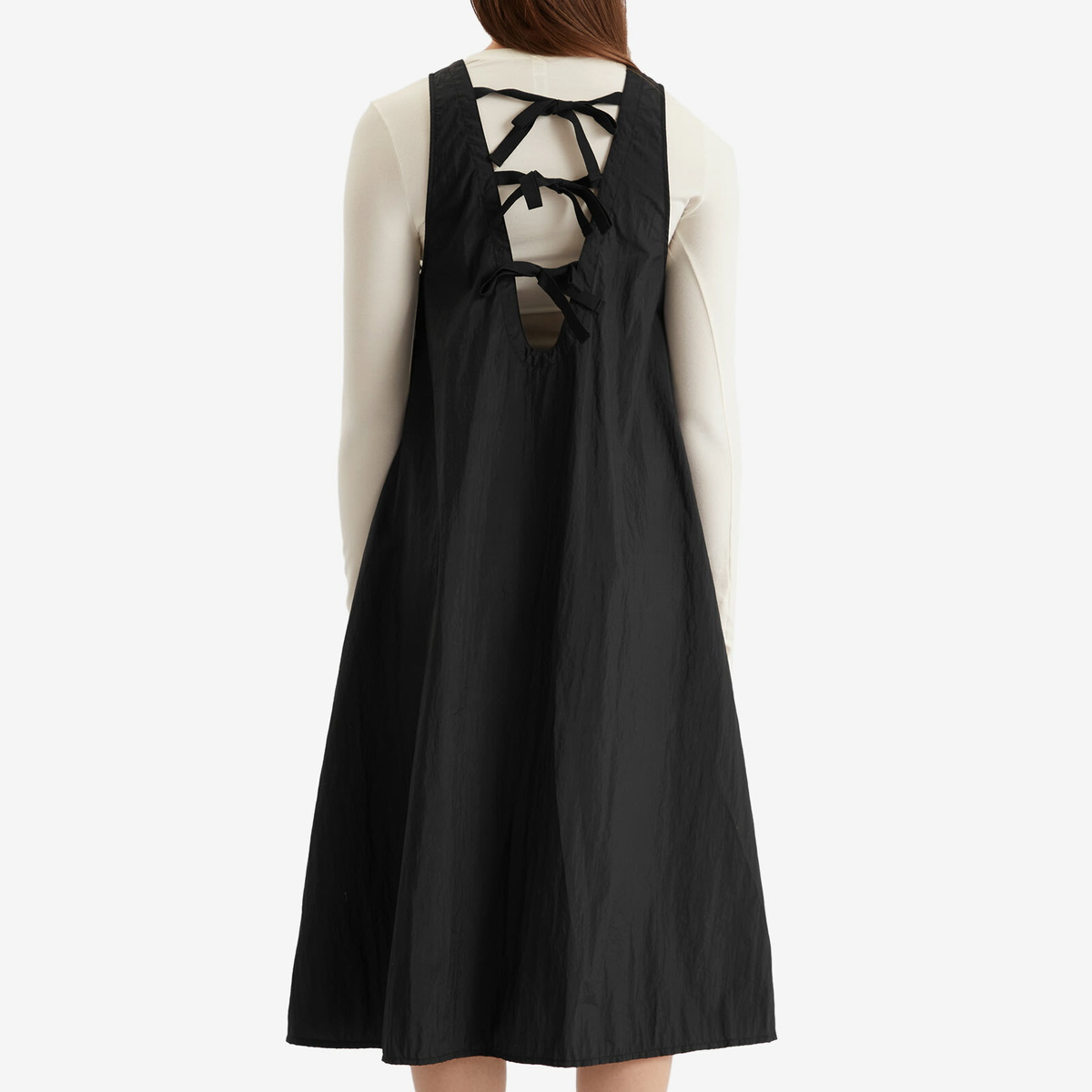 Beams Boy Women's Boy Midi Dress in Black 