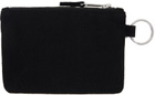 Carhartt Work In Progress Black Suede Zip Wallet