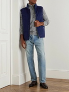 Brunello Cucinelli - Wool-Felt Down Gilet - Blue