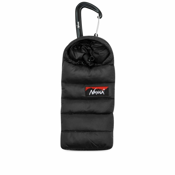 Photo: Nanga Men's Mini Sleeping Bag Phone Case in Black