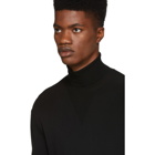 Neil Barrett Black Arm Stripe Turtleneck