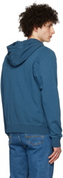 PS by Paul Smith Blue Organic Cotton Hoodie