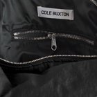 Cole Buxton Men's Nylon Oversized Sling Bag in Black 