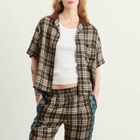TOGA ARCHIVES Women's Printed Polo Top in Grey