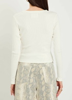 Citizens OF Humanity Kari Ribbed Knit top Off White