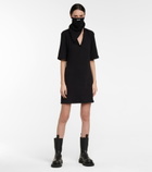 Off-White - Bandana cotton jersey minidress