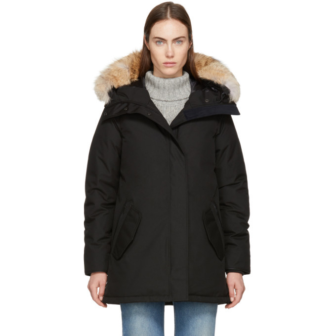 Canada Goose Black Down Black Label Cannington Parka Canada