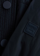 High In Depth Hooded Shell Parka Coat Navy