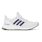 adidas Originals White and Navy Ultraboost 4.0 DNA Sneakers