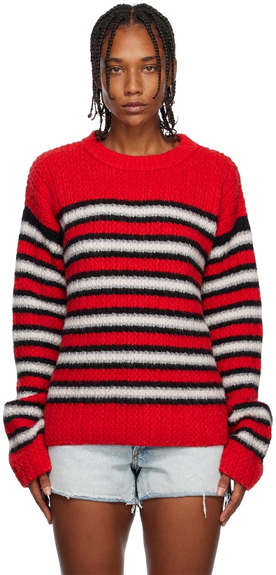 Photo: ERL Red Striped Sweater