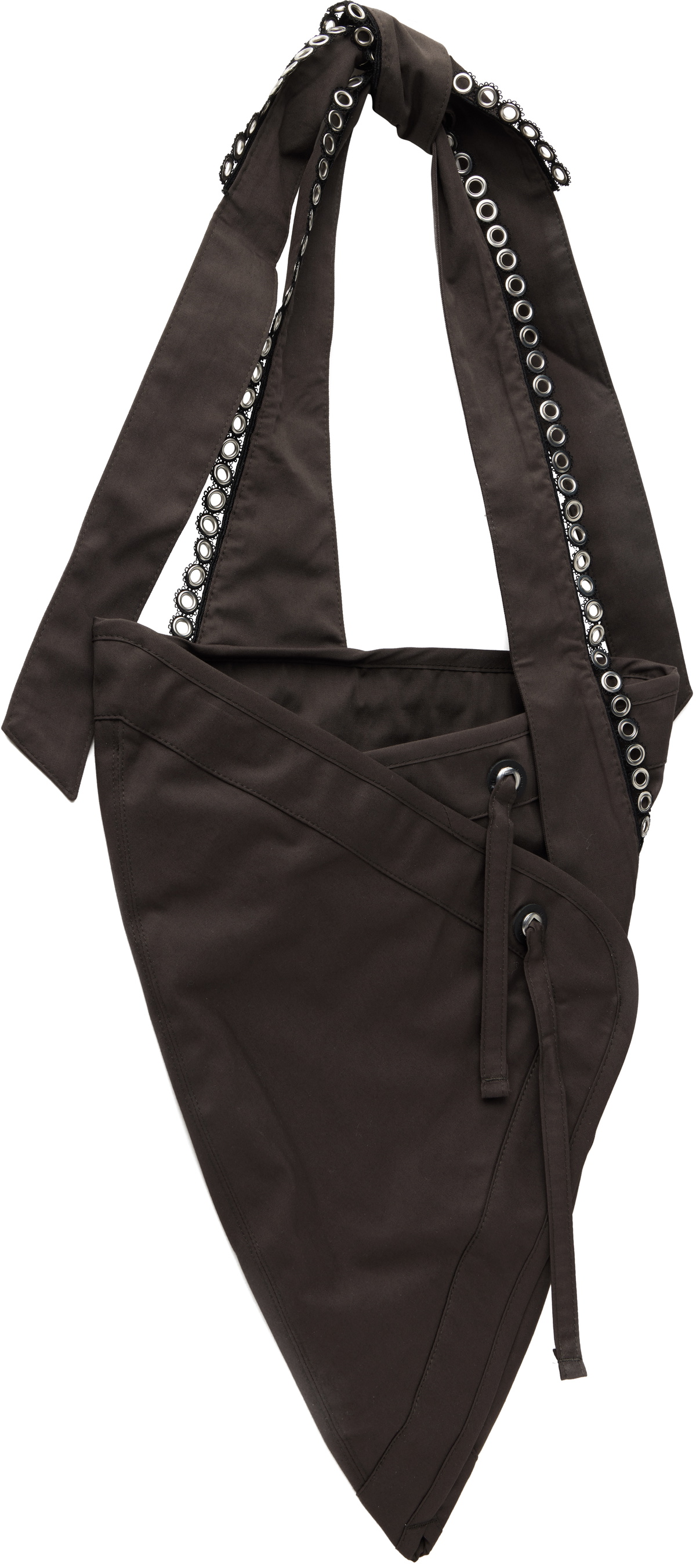 Kiko Kostadinov Gray Kest Pouch Bag