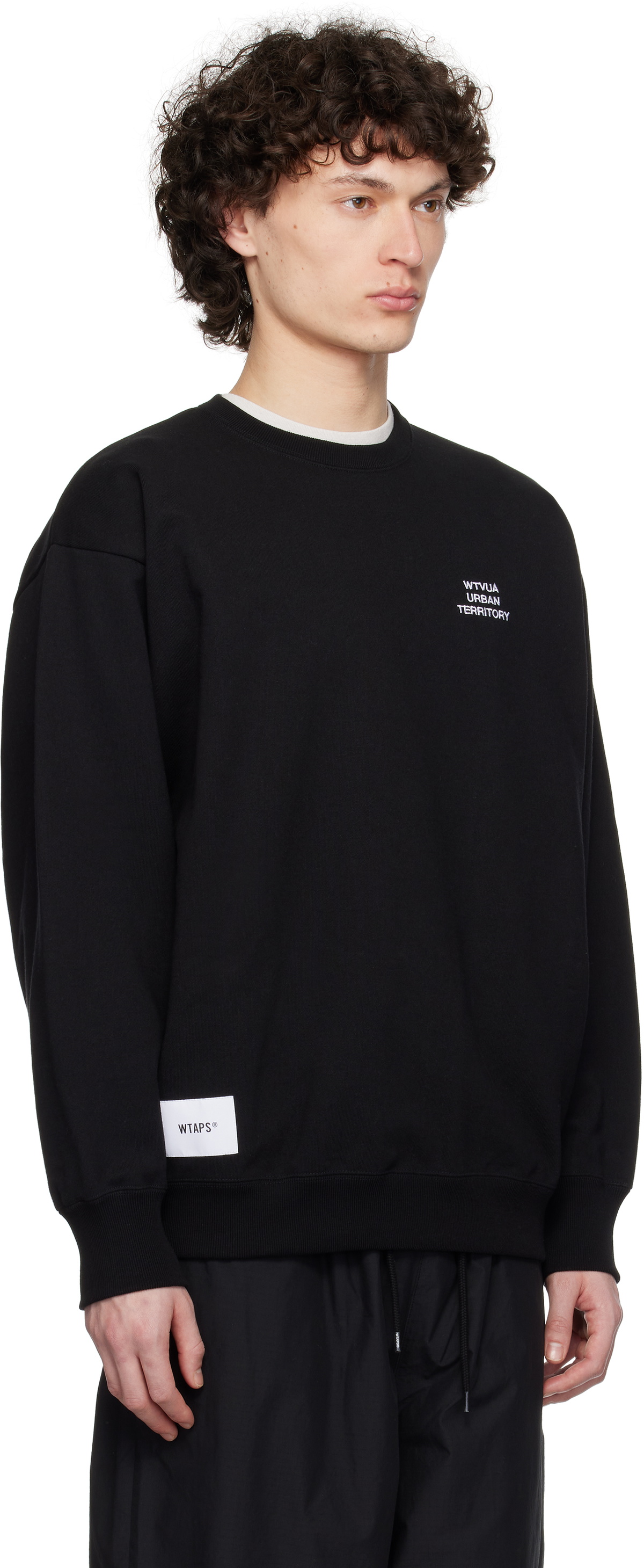 WTAPS Black WUT Sweater