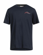 Marni Mens T-shirt Midnight in Blue