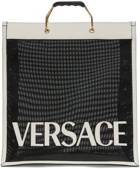 Versace Black Shopper Tote