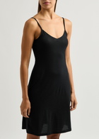 Hanro Ultralight Cotton Night Dress Black