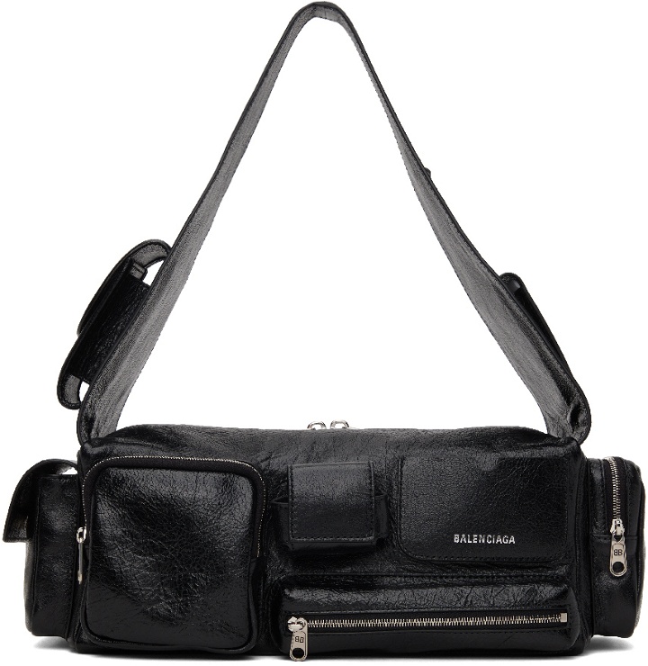 Photo: Balenciaga Black Small Superbusy Sling Bag