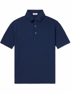 De Petrillo - Cotton Polo Shirt - Blue