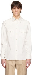 TOM FORD Off-White Leisure Denim Shirt