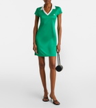 Courrèges Jersey polo dress