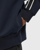 Calvin Klein Jeans LS COTTON SPACER STRIPE RIB QTR Blue Mens Half-Zip