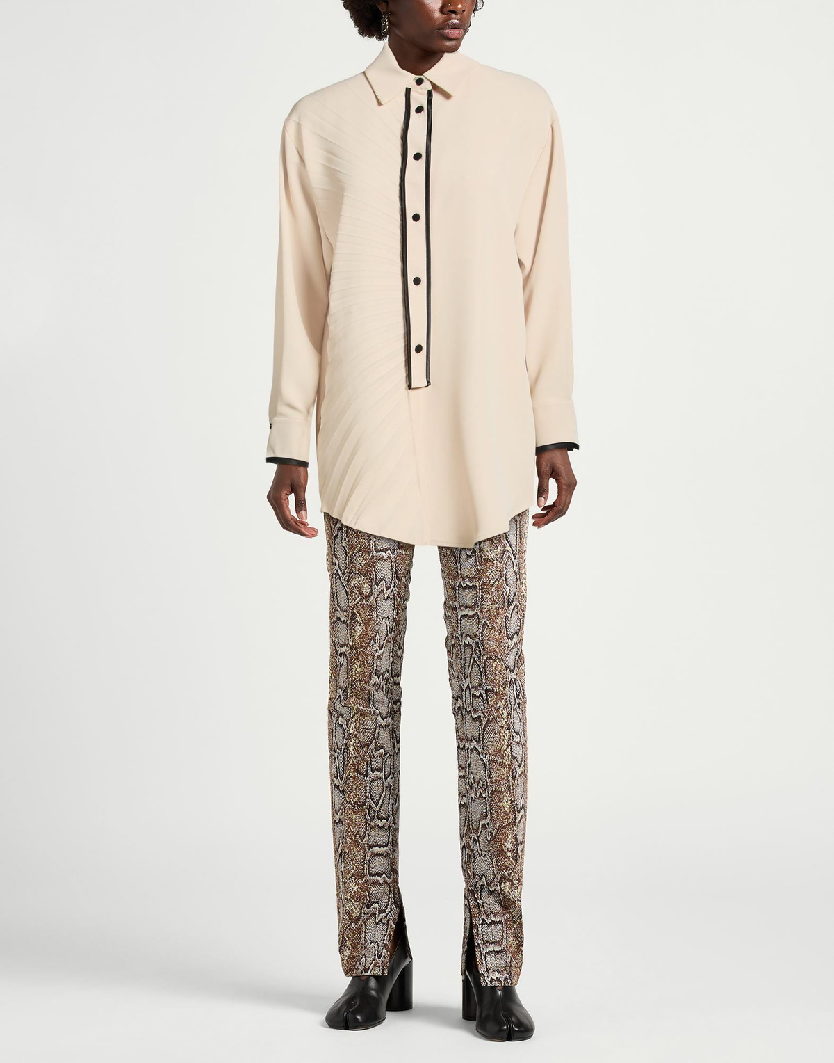 Jijil Womens Shirt Ivory