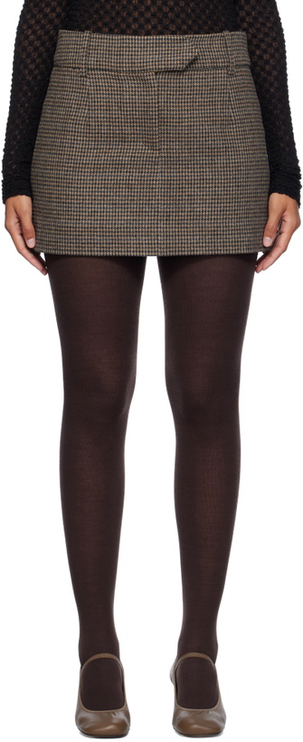 Photo: The Garment Brown Sion Miniskirt
