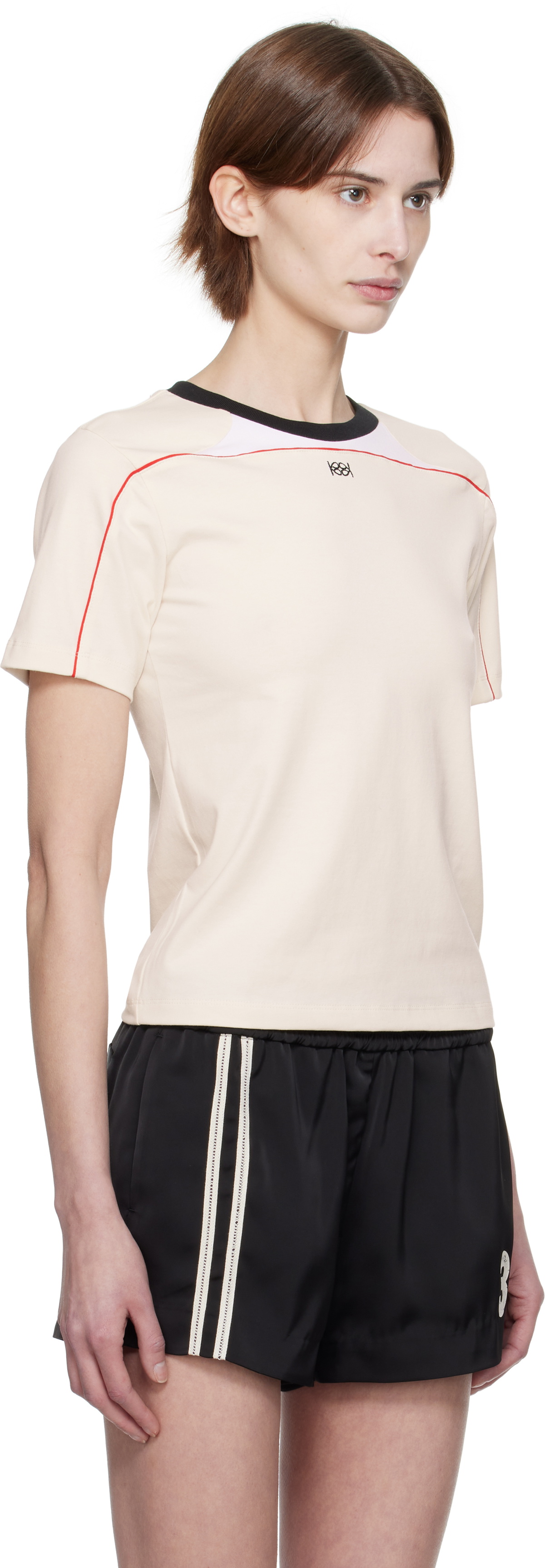 Kijun Off-White Cycle Half Sleeve T-shirt