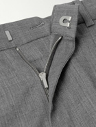 Jil Sander - Straight-Leg Panelled Wool-Ripstop Trousers - Gray