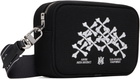 AMIRI Black Bones Stacked Camera Case Bag