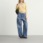 RIXO Women's Merinda Cardigan in Floret Embroidery Yellow