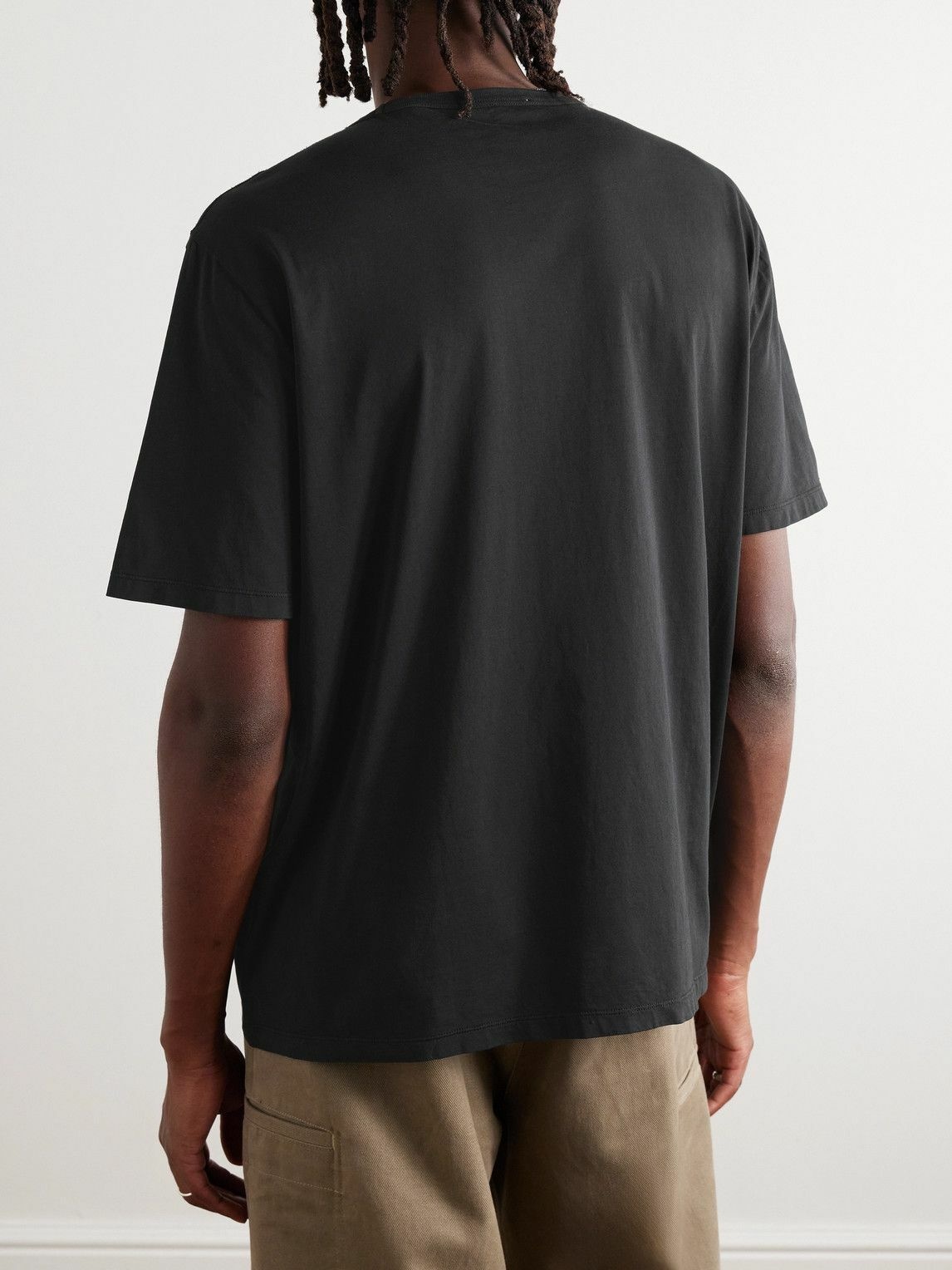 Our Legacy - New Box Cotton-Jersey T-Shirt - Black Our Legacy