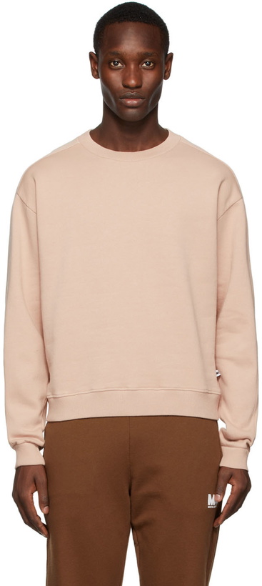 Photo: M.A. Martin Asbjørn SSENSE Exclusive Tan Cropped Sweatshirt