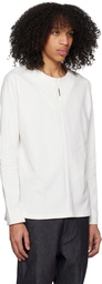 CCP White Henry Long Sleeve T-Shirt