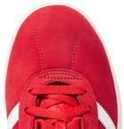 adidas Originals - Trimm Trab Nubuck Sneakers - Red