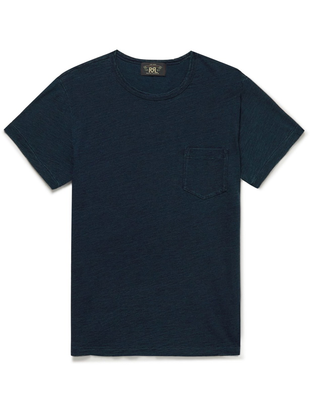 Photo: RRL - Cotton-Jersey T-Shirt - Blue