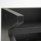 HAY Manolito Stool - Short in Black 
