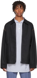 Dries Van Noten Black Cotton Jacket