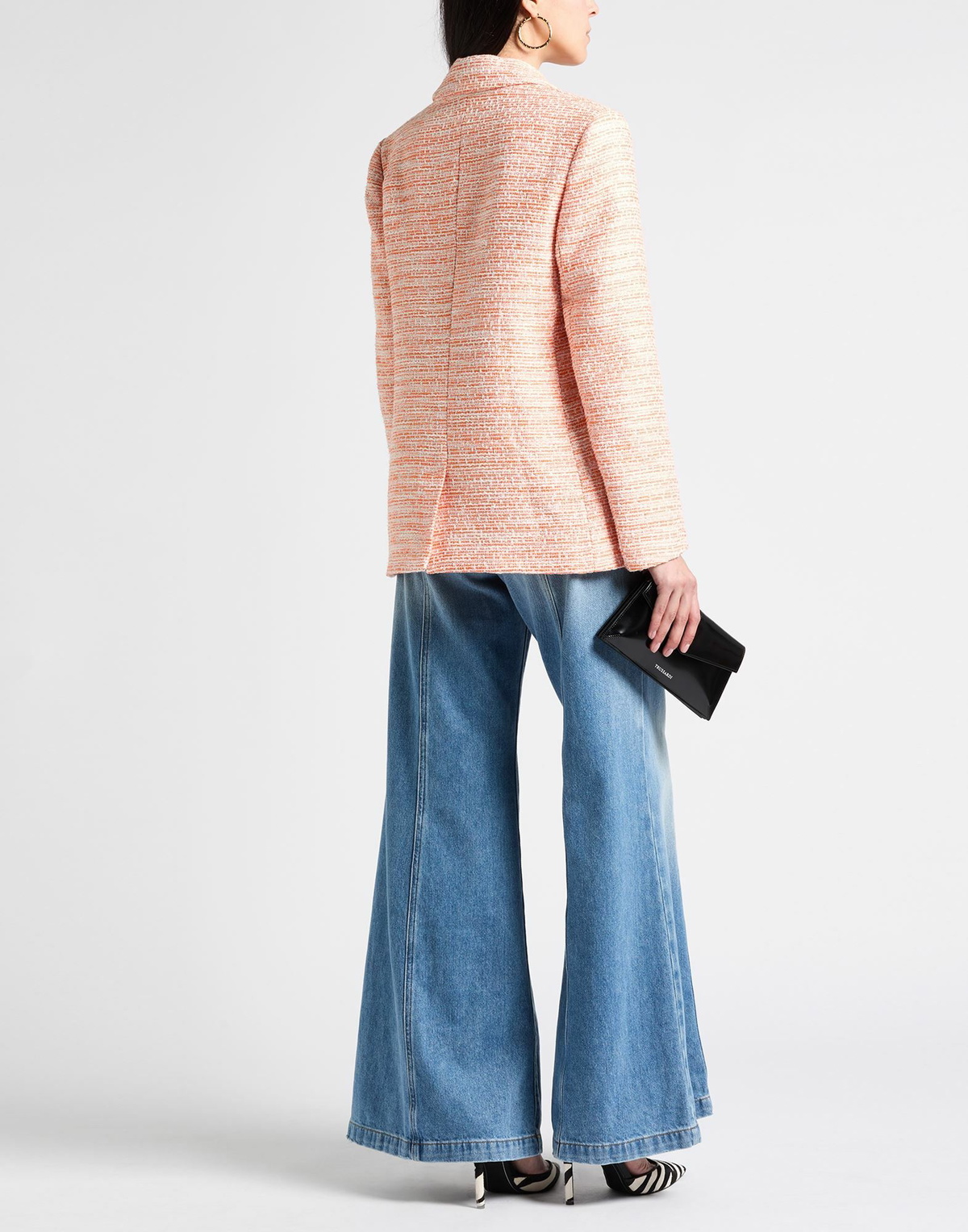 Karl Lagerfeld Womens Blazer in Orange