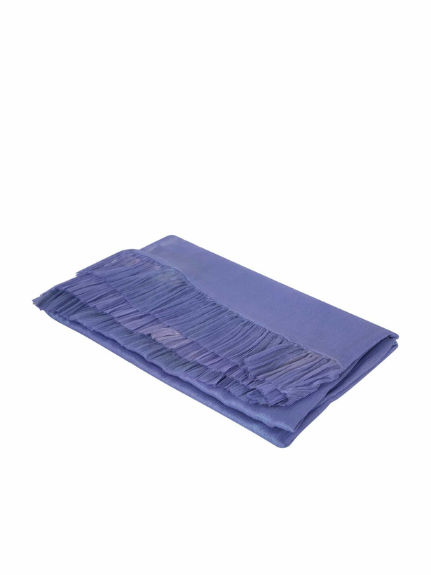 Photo: Maria Lucia Hohan Light Blue Silk Stole