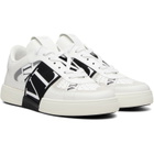 Valentino Garavani White Low-Top Calfskin VL7N Sneakers